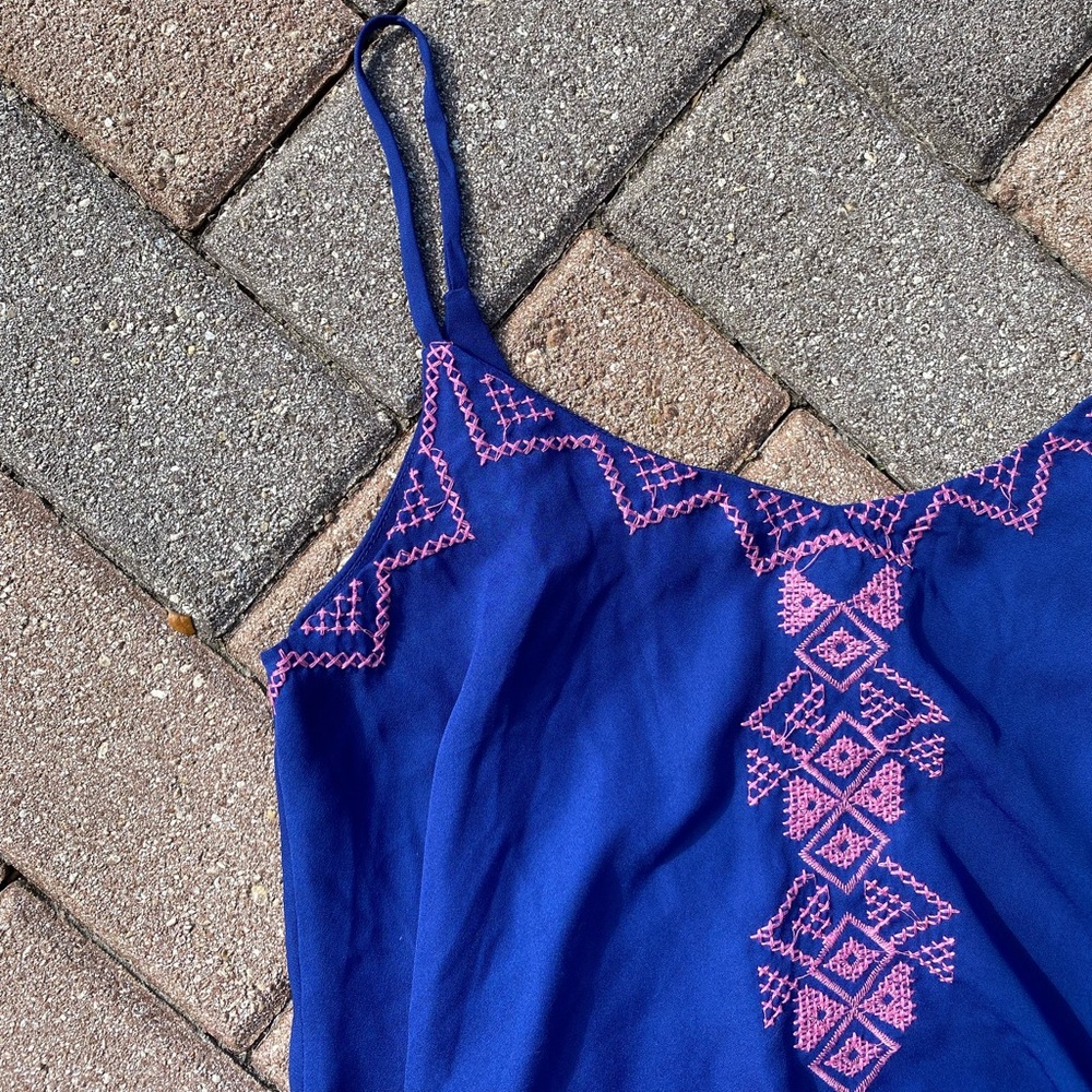 Francesca’s Blue Tank Top